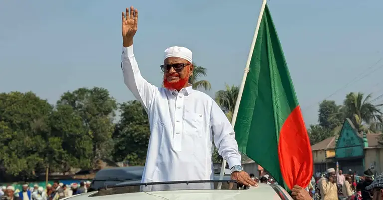 শোভাযাত্রায় এটিএম আজহারুল ইসলাম